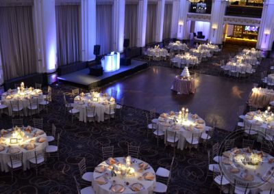 wedding at ballroom at the ben