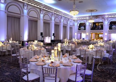 wedding at ballroom at the ben