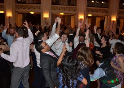 wedding at ballroom at the ben