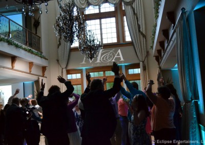 gobo projection at Talamore Country Club